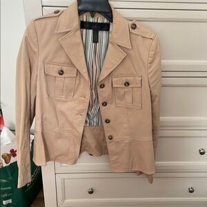 Apostrophe Beige Utility Jacket